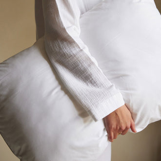 Christy Pillow Pair White
