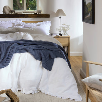 Organic Retreat Ruffle Duvet Set