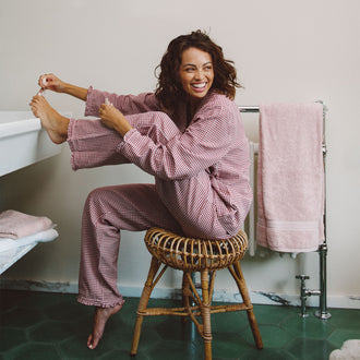 Gingham Ruffle Pyjamas