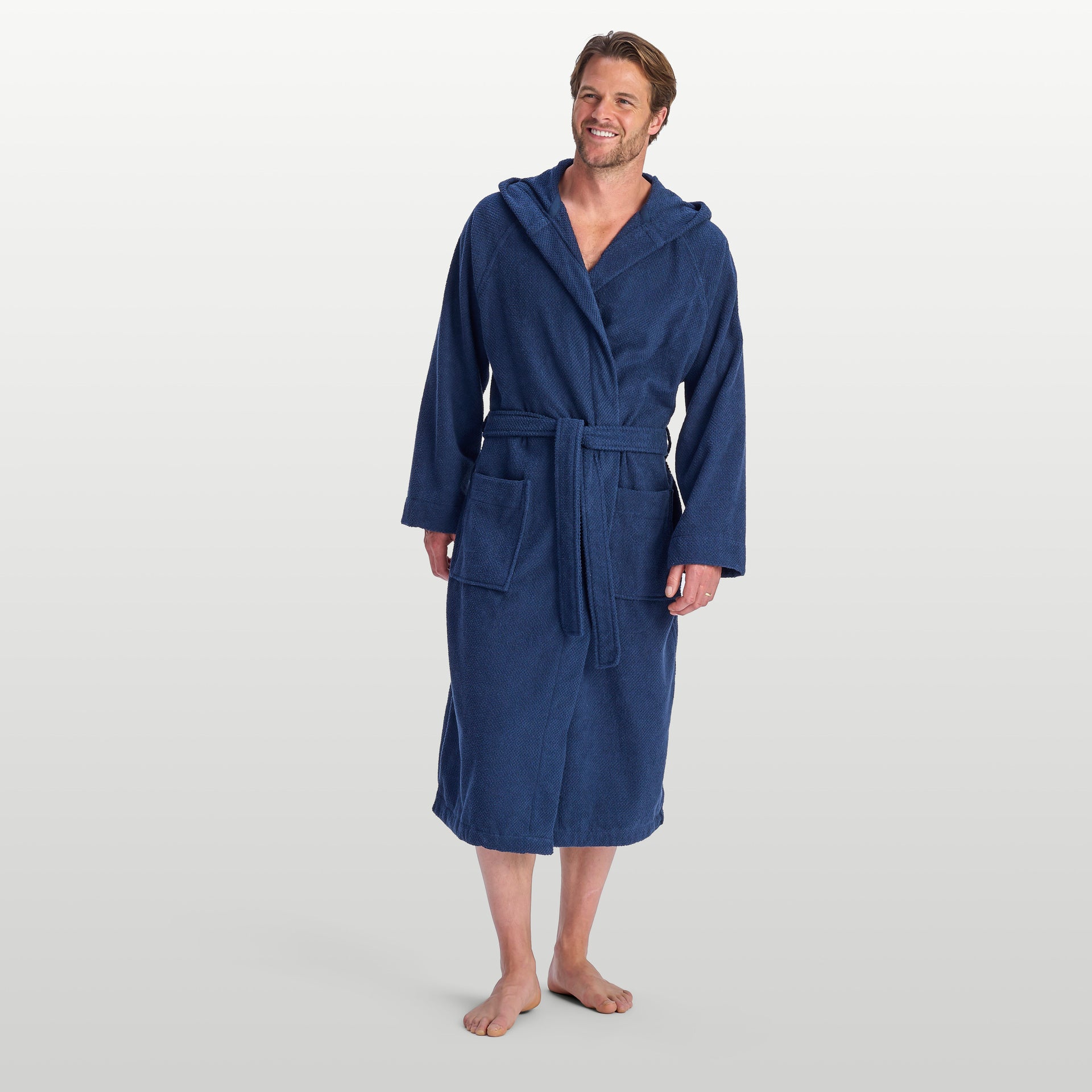 Adam Hamilton Robe Brixton Hooded Men's Robe – Christy