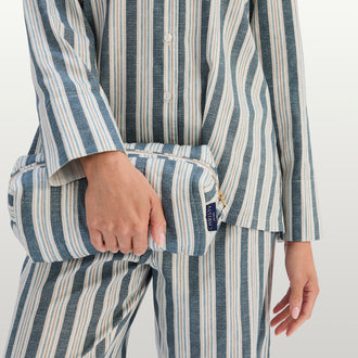 Calder Stripe Make Up Bag