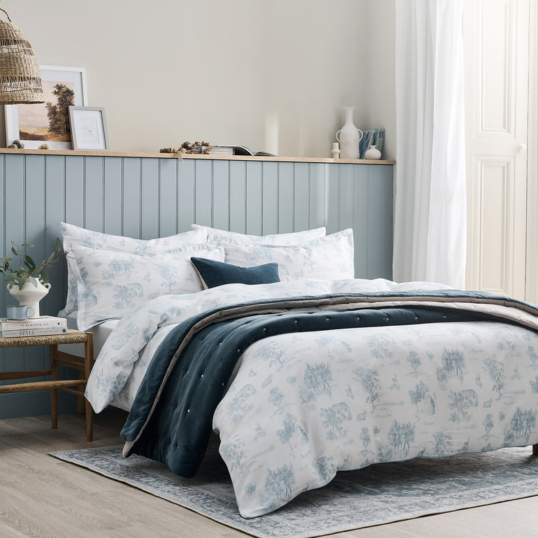 Cotswold Toile Duvet Set