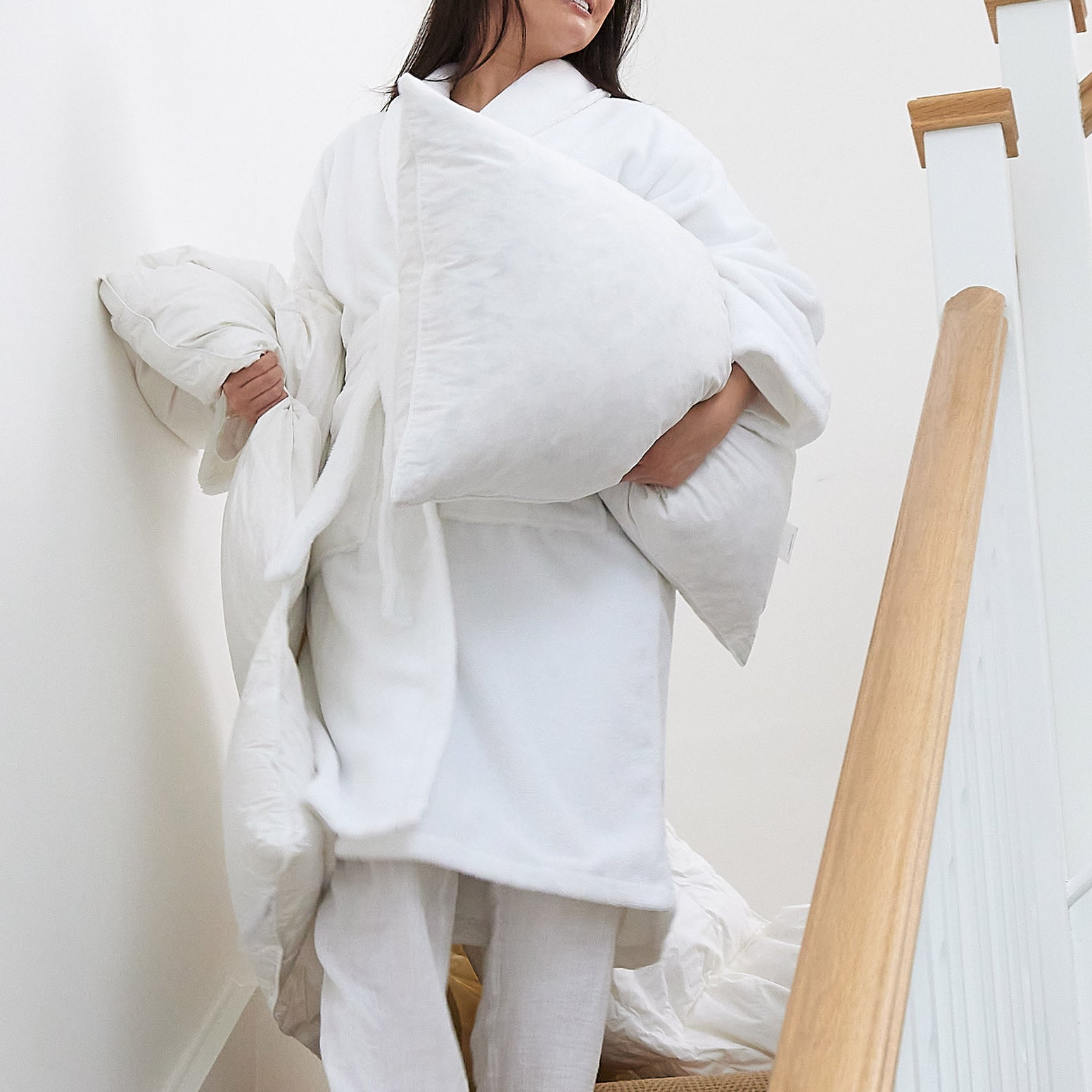 Feather and Down Pillow Pair