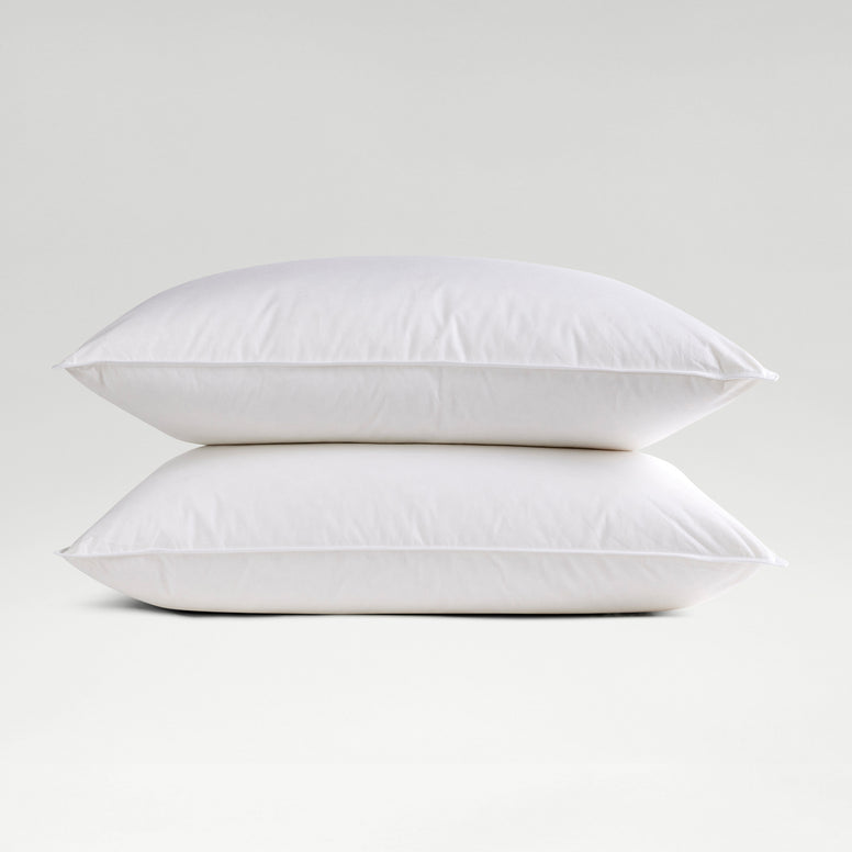 Feather and Down Pillow Pair