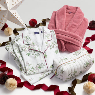 Fig Leaves PJ, Make Up Bag & Cosy Robe Bundle