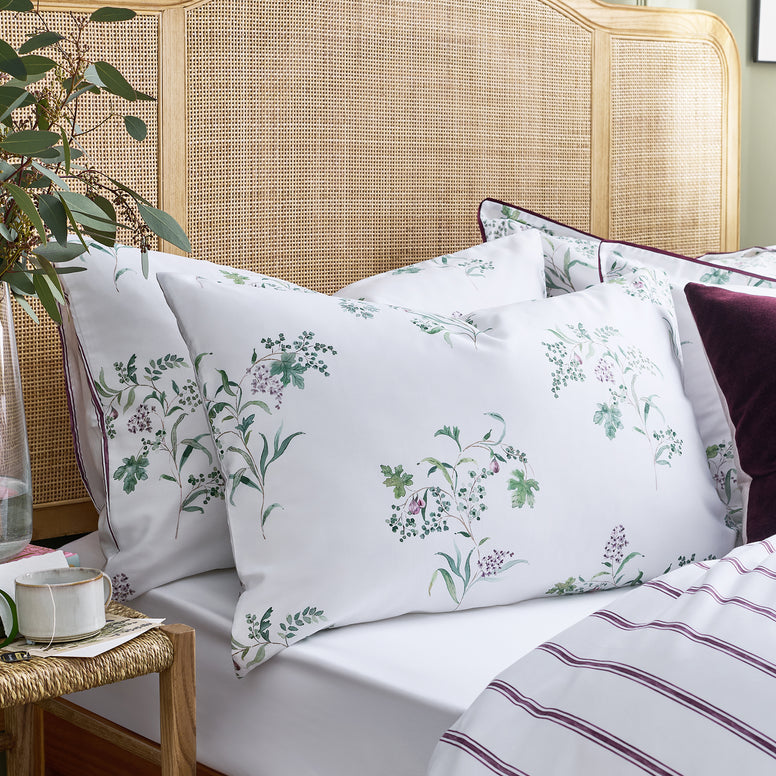 Fig Leaves Standard Pillowcase Pair