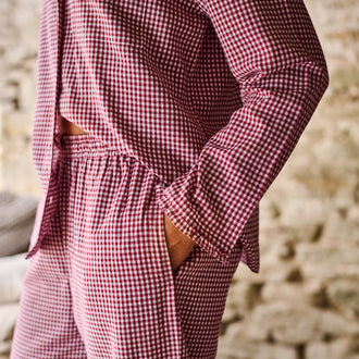 Gingham Ruffle Pyjamas