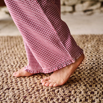 Gingham Ruffle Pyjamas
