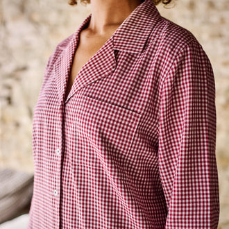 Gingham Ruffle Pyjamas