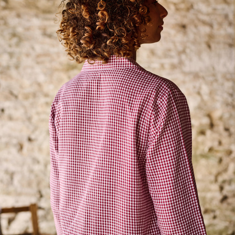 Gingham Ruffle Pyjamas