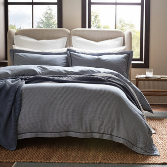 Gingham Oxford Duvet Set