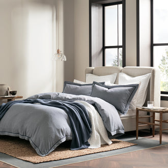 Gingham Oxford Duvet Set