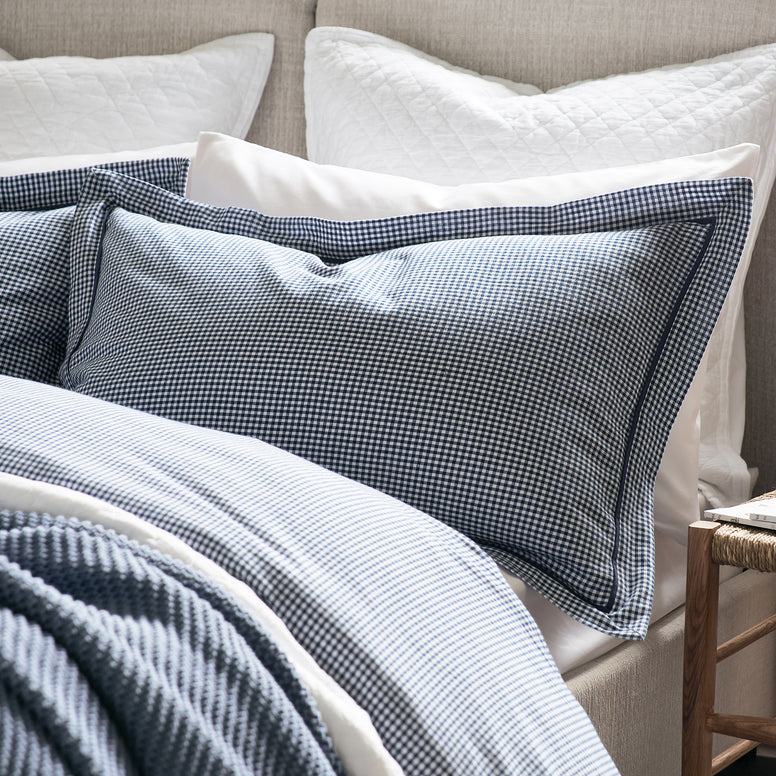 Gingham Oxford Duvet Set