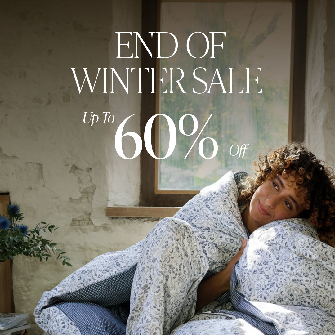 End of Winter Sale Up to 60% Off