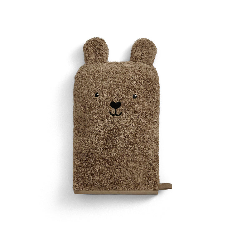 Bear Cuddle Wrap & Mitt Set