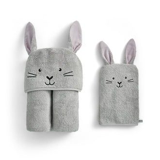 Bunny Cuddle Wrap & Mitt Set