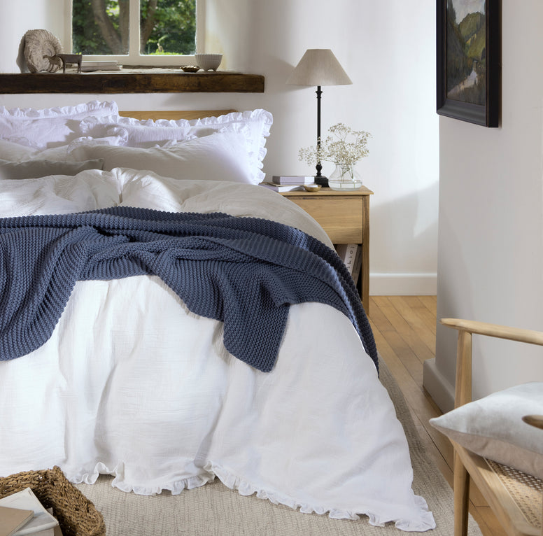 Organic Retreat Ruffle Duvet Set