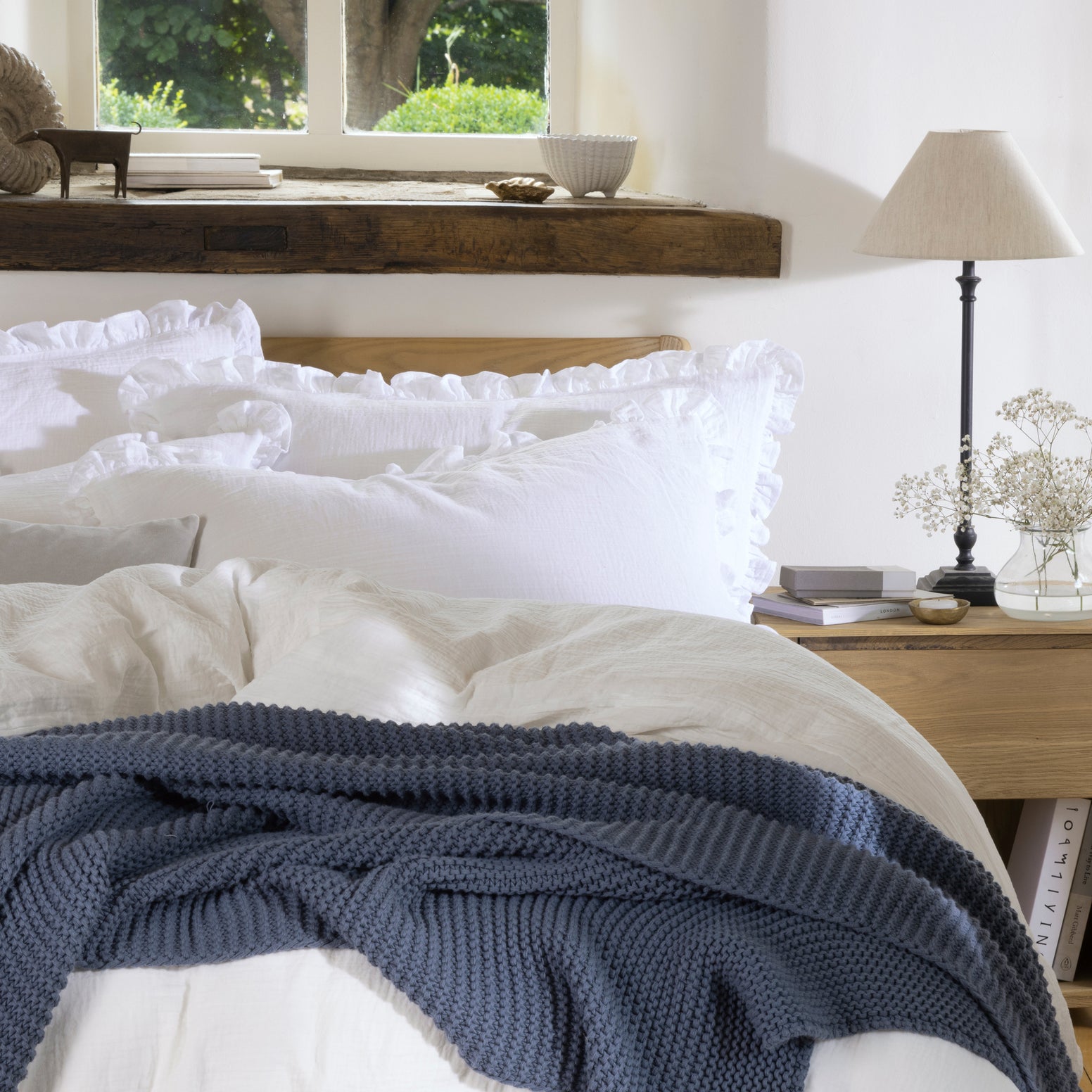 Organic Retreat Ruffle Duvet Set