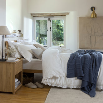Organic Retreat Ruffle Duvet Set