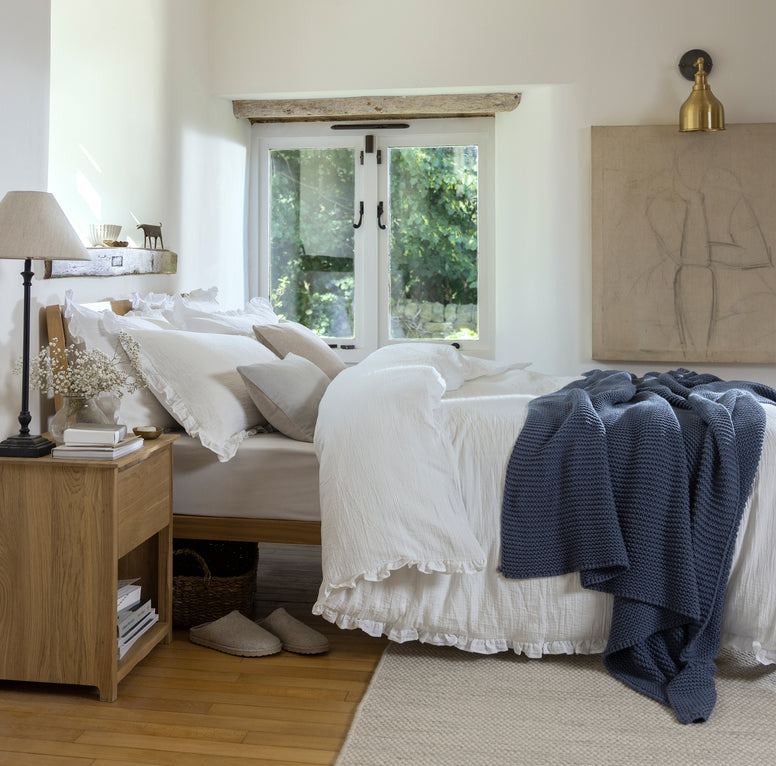 Organic Retreat Ruffle Duvet Set