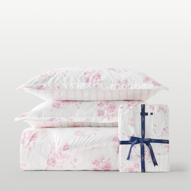 Roses Duvet Set & PJ Bundle