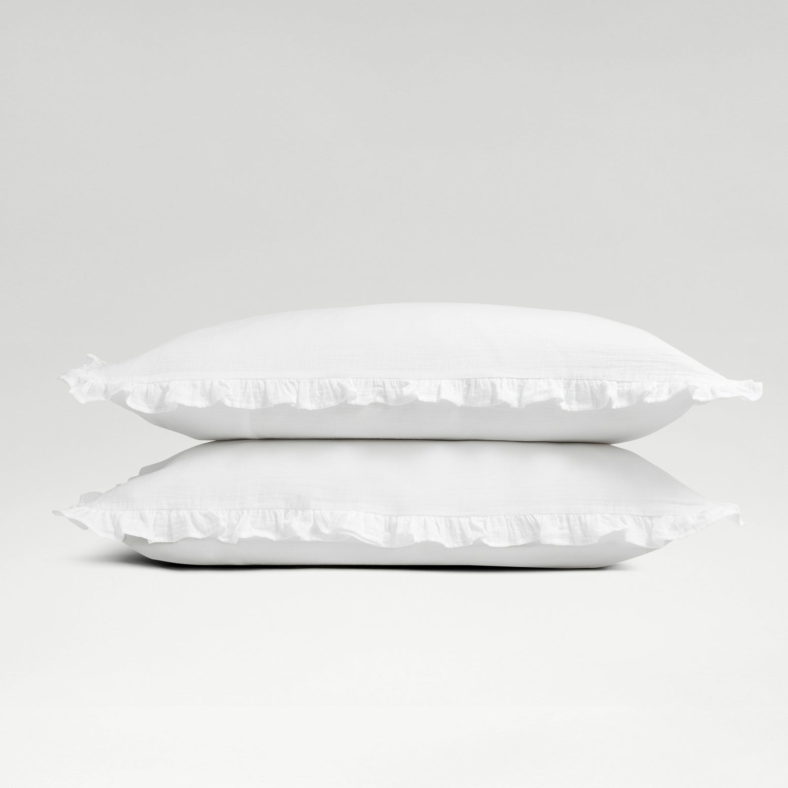 Organic Retreat Ruffle Pillowcases