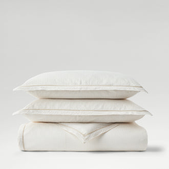 Seersucker Stripe Duvet Set