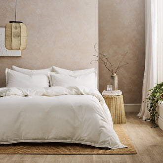 Seersucker Stripe Duvet Set