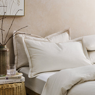 Seersucker Stripe Duvet Set