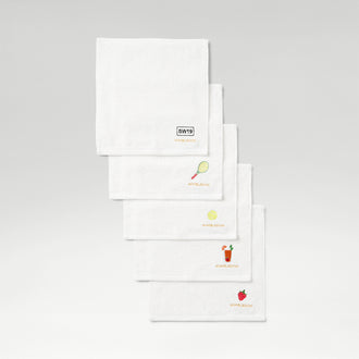 Wimbledon Icons Face Cloth Set (5-Pack)