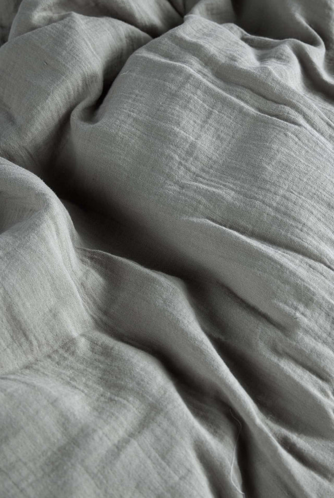 Soft and Relaxed Organic Cotton Fitted Sheet – Christy